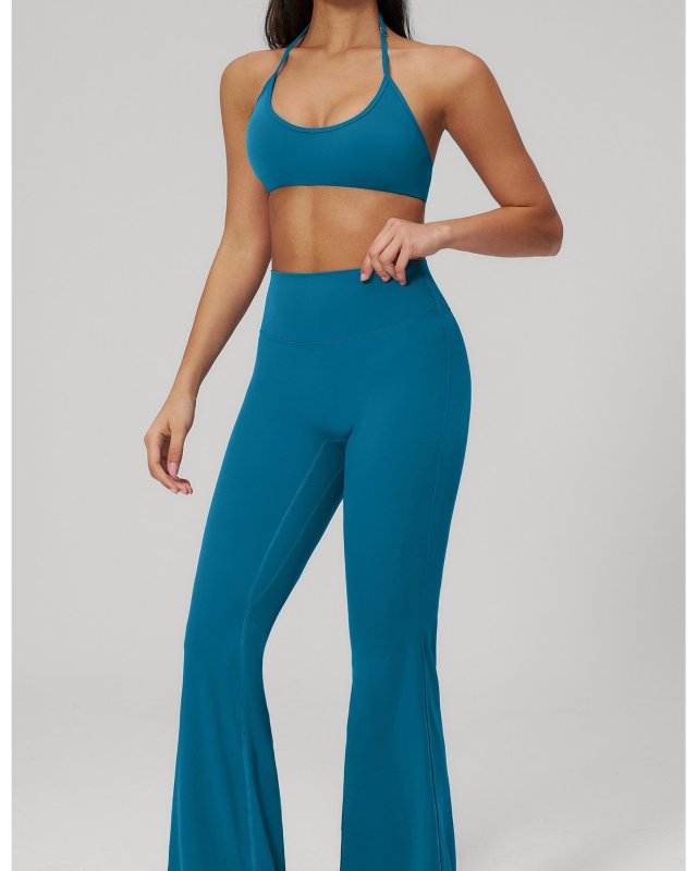 Seamless High-Rise Flared Leggings — yoga sets development style SD-0207