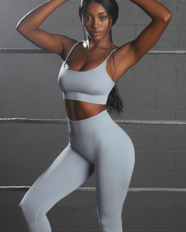Cami 2-Piece Sports Bra — yoga sets development style SD-0230